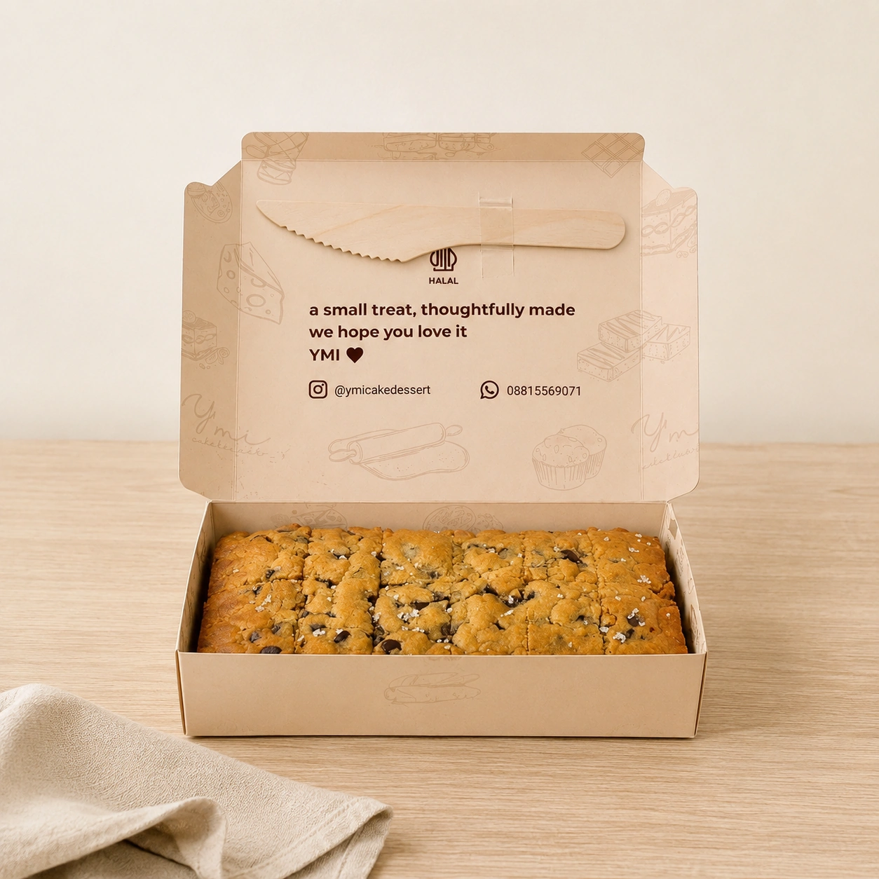 Browkie Small - 20x10 Breownies Cookie