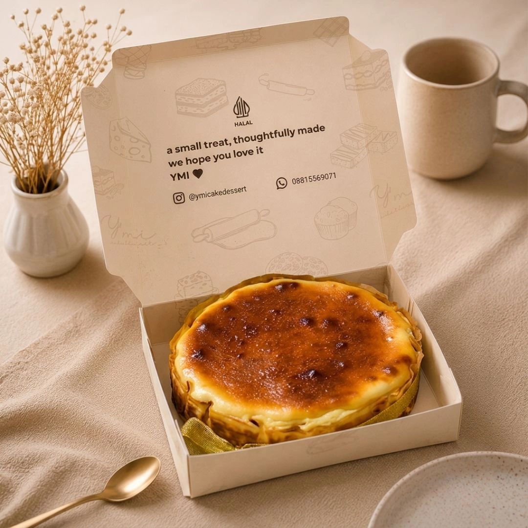 Cheesecake Small - D16 Basque Burnt Cheese Cake Brownie
