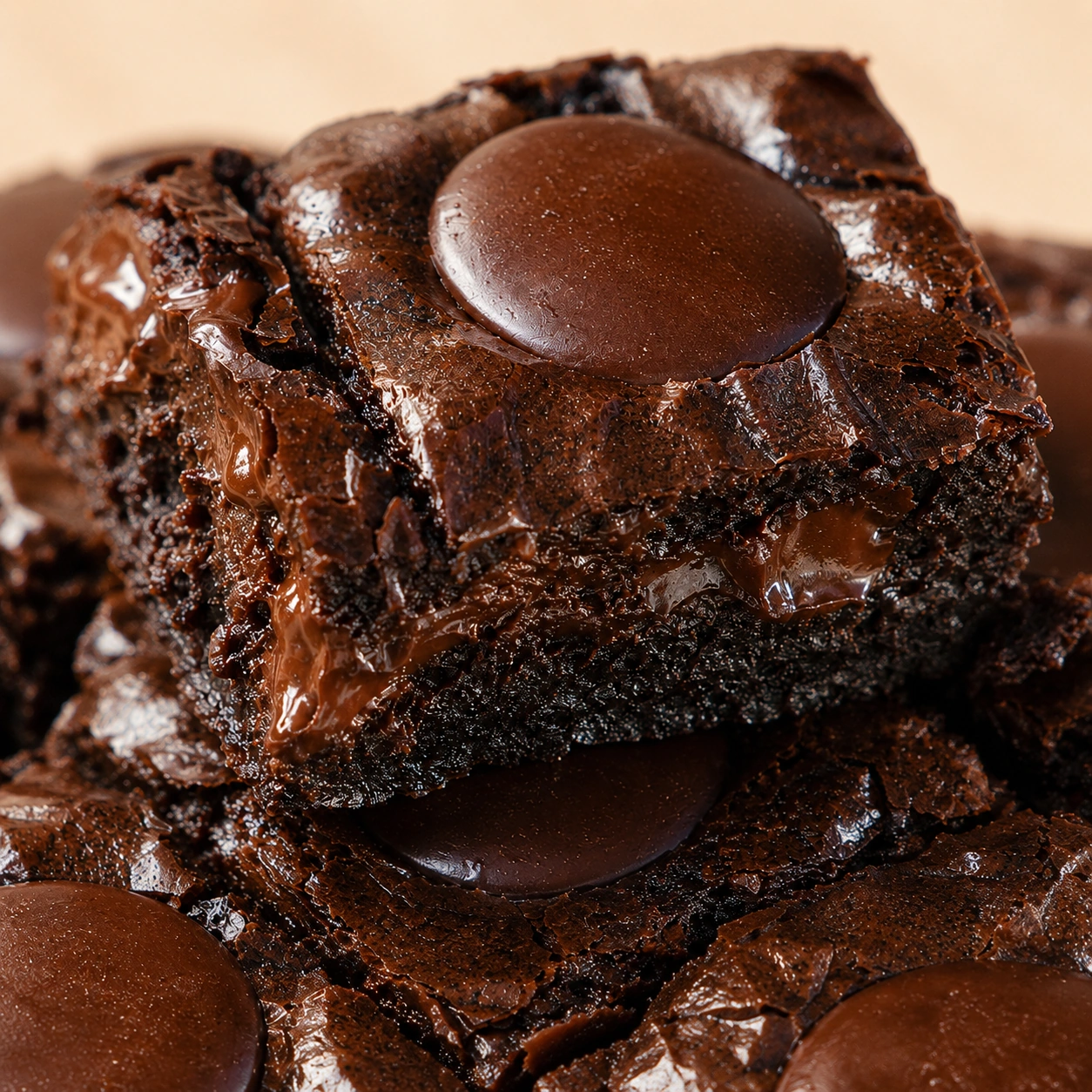 Dark Choco Small - 20x10 Brownies Dark Choco