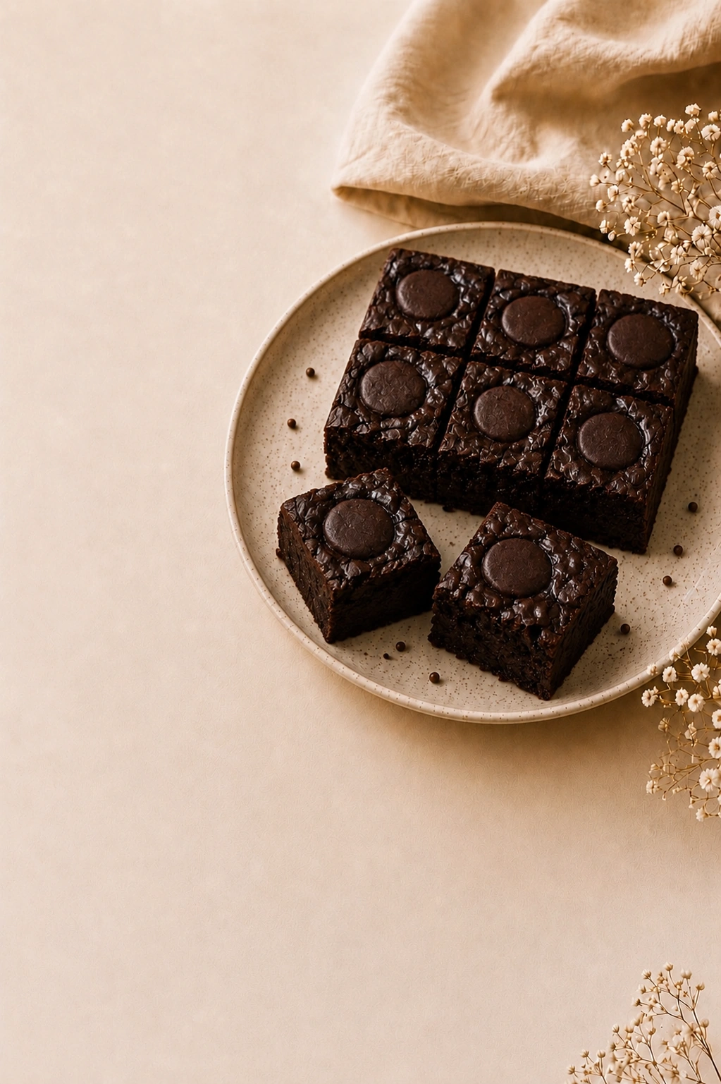 Dark Choco Small - 20x10 Brownies Dark Choco