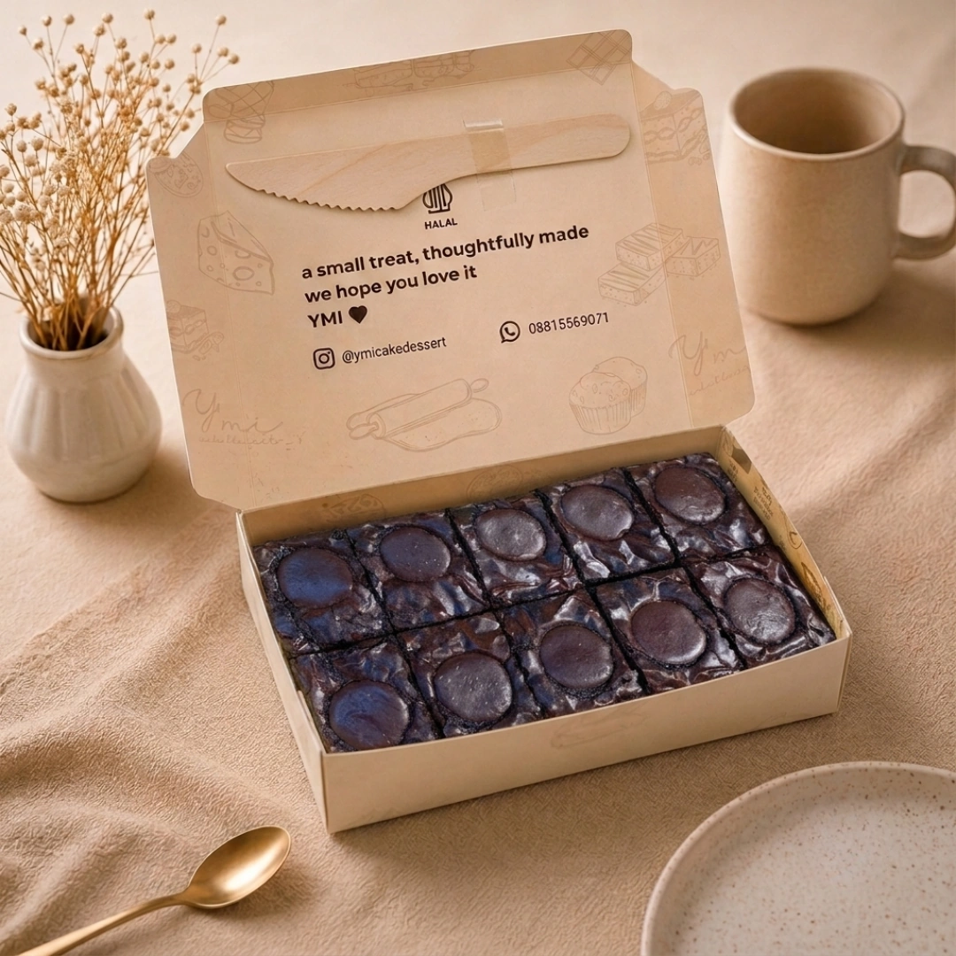 Dark Choco Small - 20x10 Brownies Dark Choco