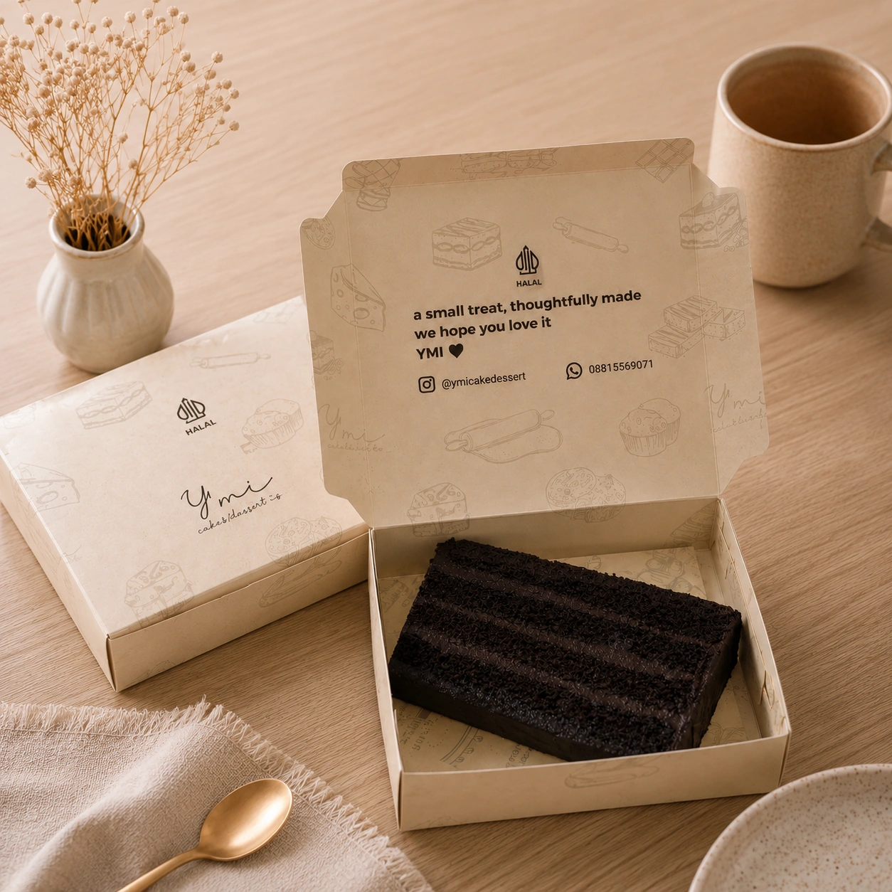 Matilda Cake Slice - Matilda Cake Dark Choclate
