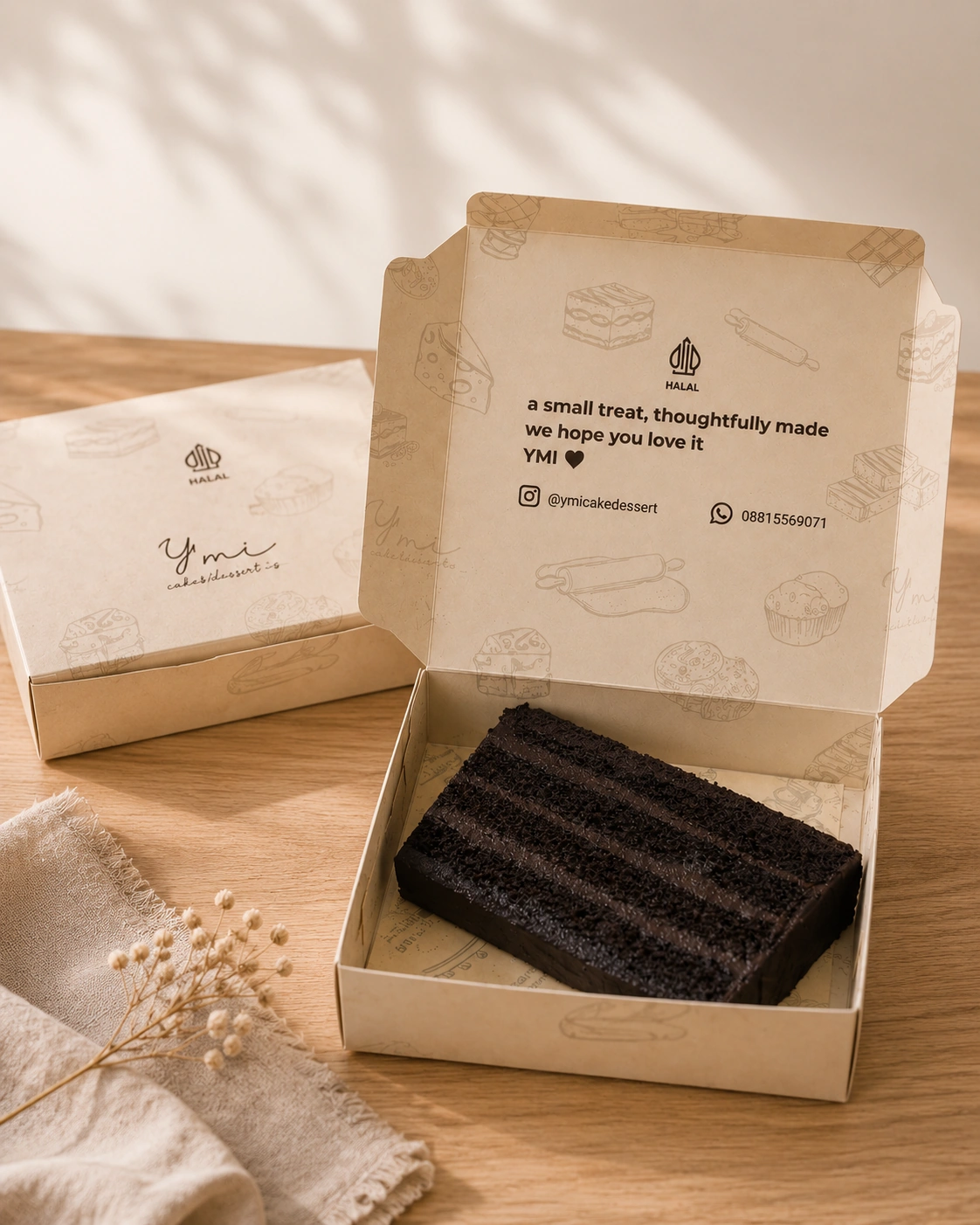 Matilda Cake Slice - Matilda Cake Dark Choclate