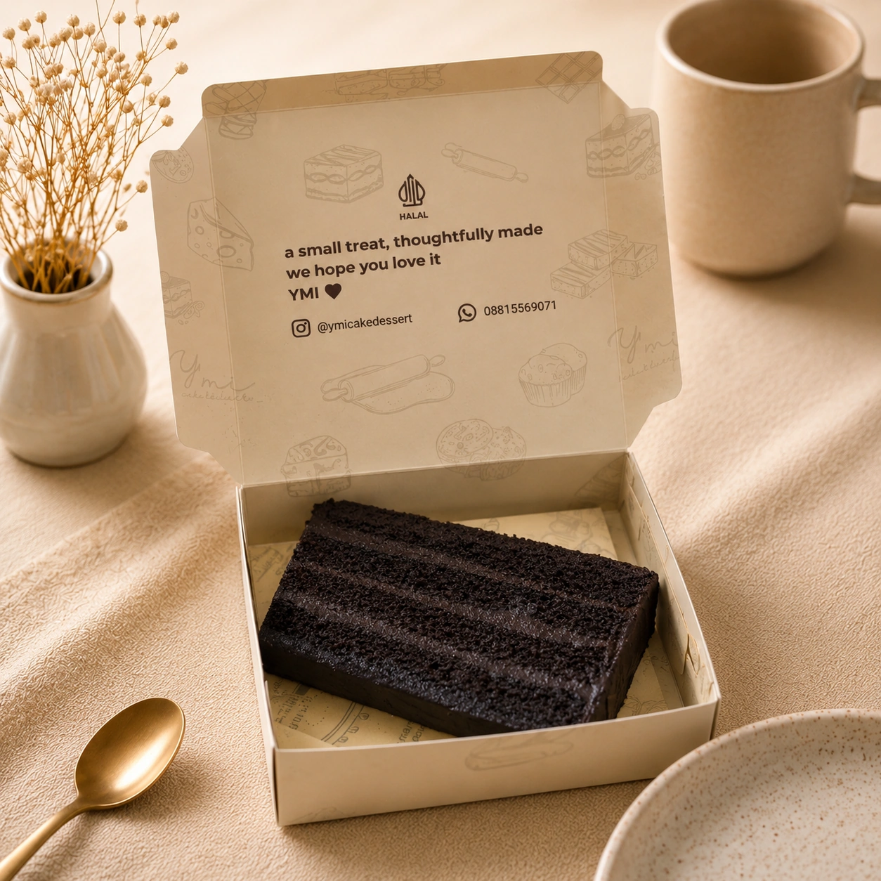 Matilda Cake Slice - Matilda Cake Dark Choclate
