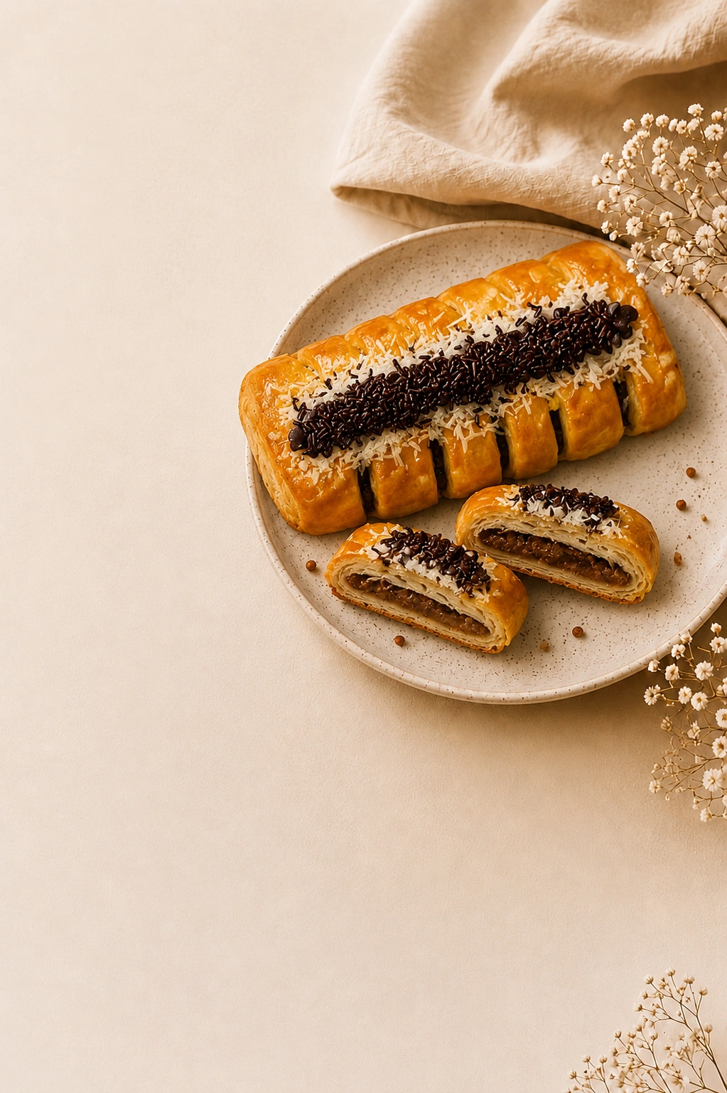 Strudel - 20x10 Strudel Pisang