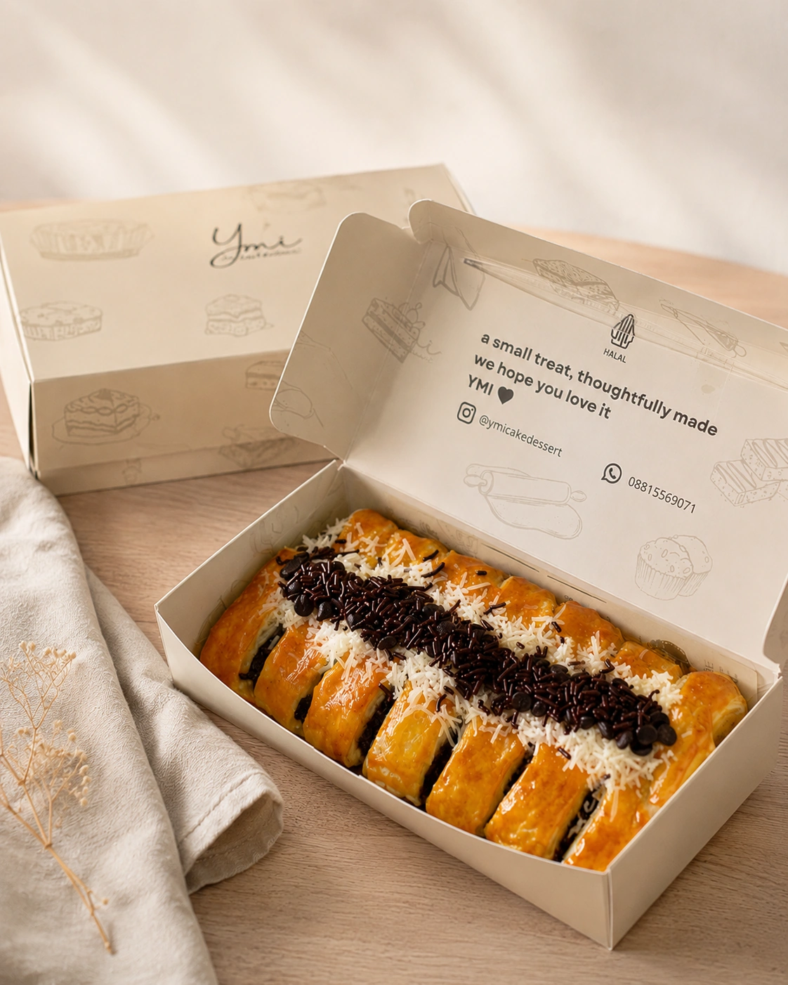 Strudel - 20x10 Strudel Pisang
