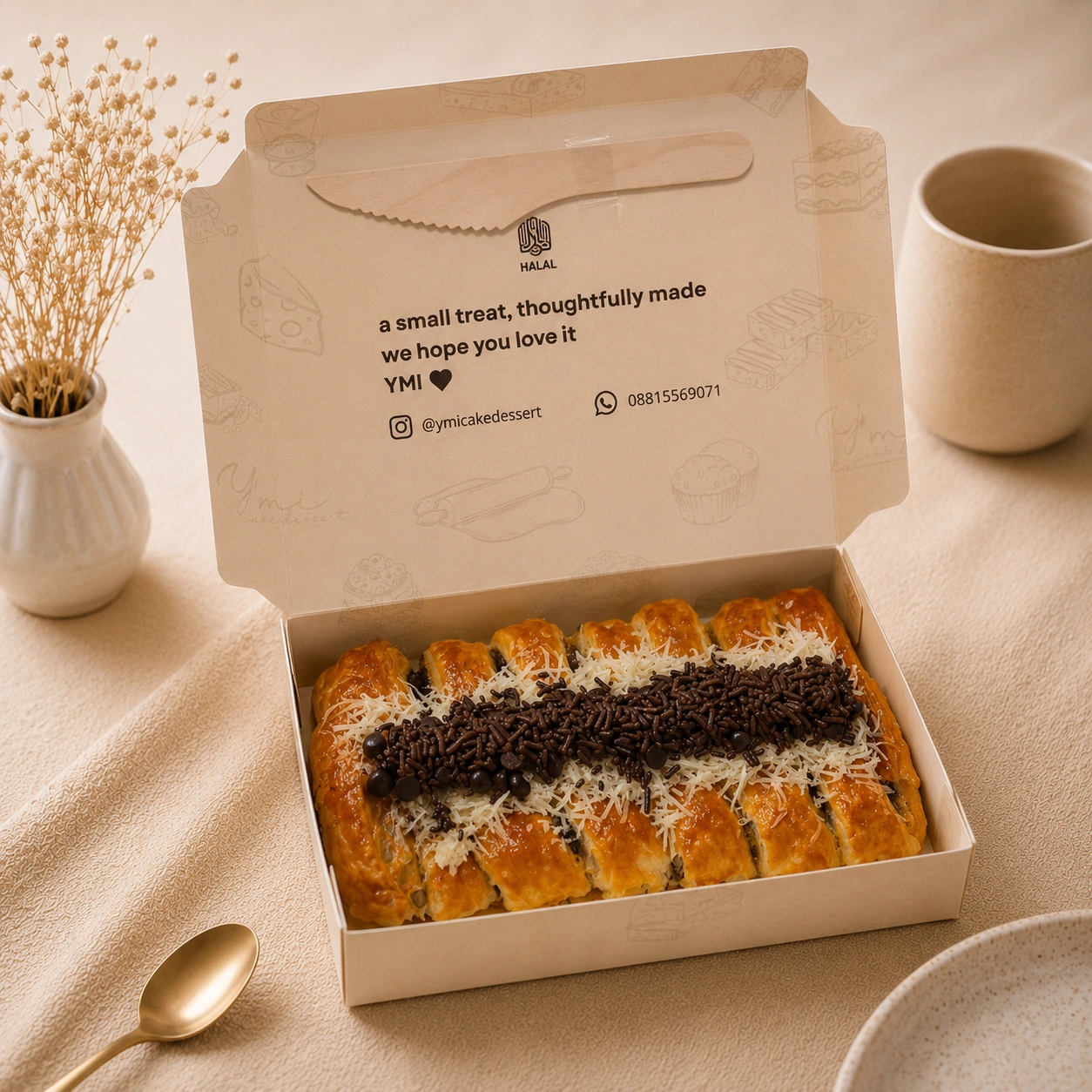 Strudel - 20x10 Strudel Pisang