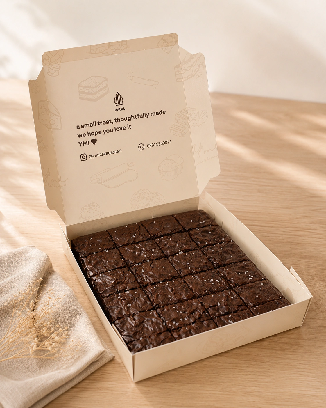 The O.g Large - 18x18 Brownies The Original